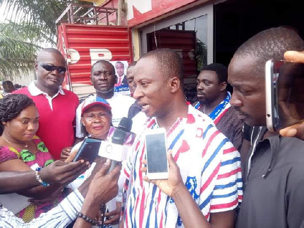 Constituency first Vice Chairman of the NPP, Akwasi Afrifa-Mensa