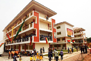 One of the E-blocks constructed under John Mahama's administration