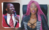 Apostle Johnson Suleman and alleged girlfriend