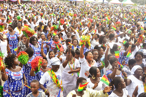 The congregants were asked to serve as agents of peace in their communities