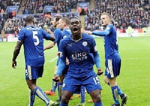 Leicester City winger Jeffrey Schlupp