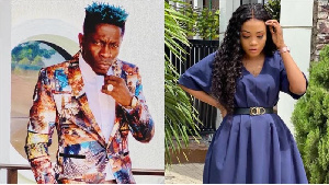 Dancehall musician Shatta Wale and Metro TV presenter Jackie