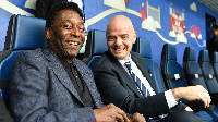 The late Pele and FIFA President, Gianni Infantino