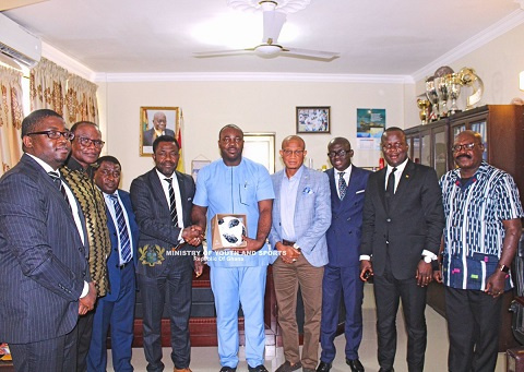 The Ghana's delegation was led by Mr. Isaac Kwame Asiamah, Minister for Youth and Sports