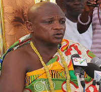 Togbe Afede XIV, the Agbogbomefia of the Asogli State in the Volta Region