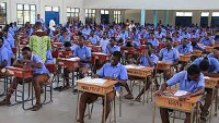 SHS students sitting for an examination