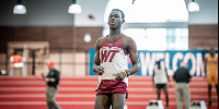 Ghanaian sprinter Benjamin Azamati