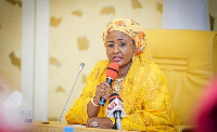 Wife of Nigerian leader Muhammadu Buhari; Aisha Buhari