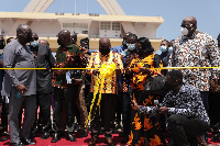 President Nana Addo Dankwa Akufo-Addo unveils Zoomlion's unveils 500 state-of-the-art waste trucks