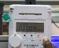 File photo of ECG prepaid meter