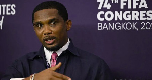 Samuel Eto'o was elected president of the Cameroonian Football Federation in December 2021