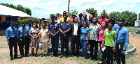 A group photograph taken after the programme