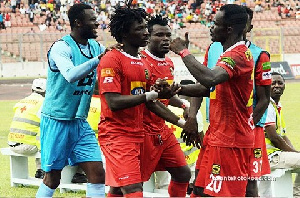 Yacouba scored an header for the Porcupines