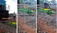 He was part of an inspection team of management members on a tour of the Accra-Nsawam rail line