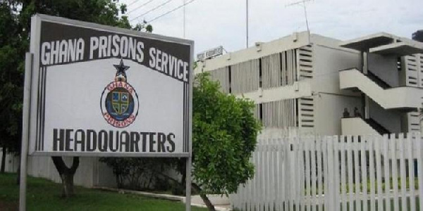 A signage at the Prisons Headquarters in Accra