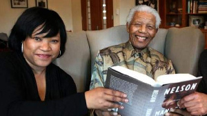 Zindzi Mandela And President Mandela