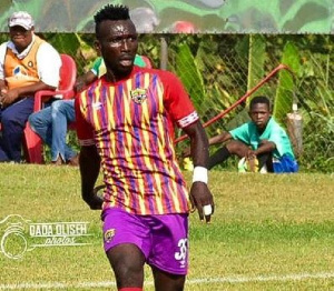 Emmanuel Nettey, Hearts of Oak's midfielder