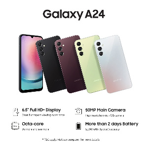 The new Galaxy A24 LTE