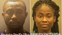 The two have been found guilty for romance fraud. Photo: Alexandria Sheriff's Office