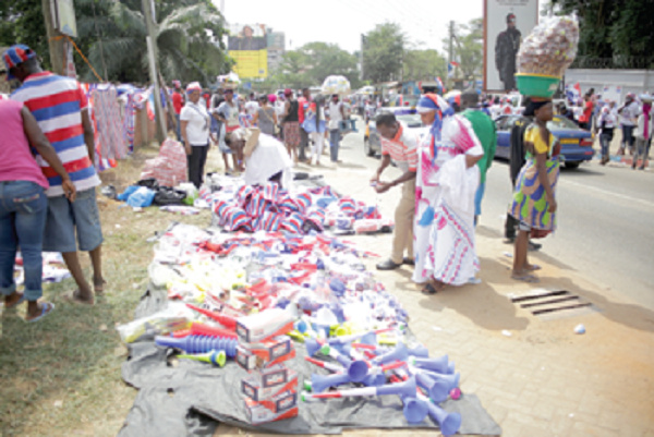 There was spontaneous wild jubilations across the city after the declaration of Akufo-Addo as winner