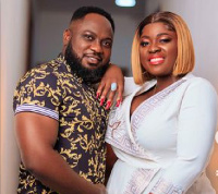 Frank Badu and wife, Tracey Boakye