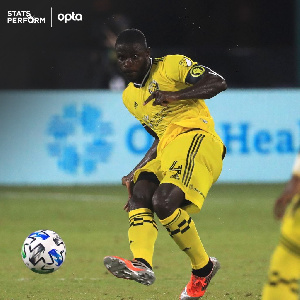 Columbus Crew captain Jonathan Mensah