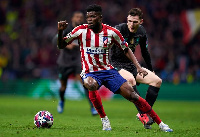 Atletico Madrid midfielder Thomas Teye Partey