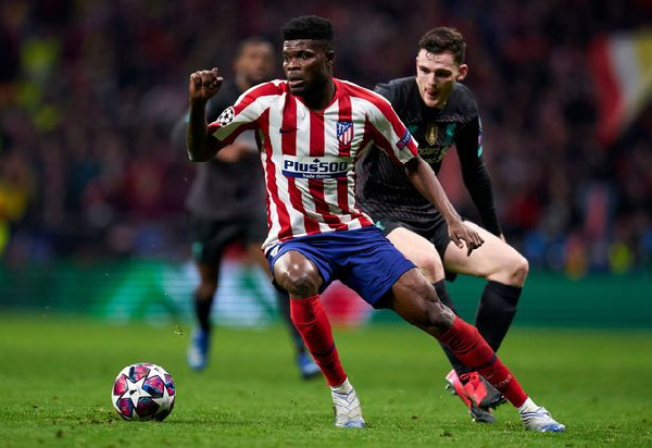 Partey impressed in the first leg