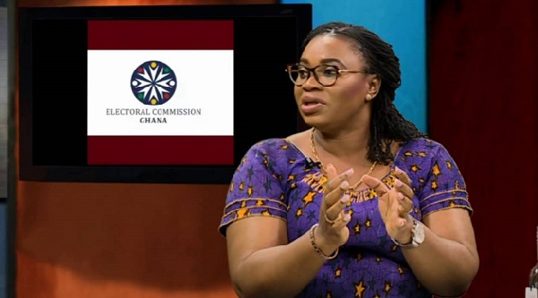 Chairperson of the EC, Charlotte Osei