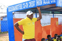 Head coach of King Faisal, Nurudeen Amadu