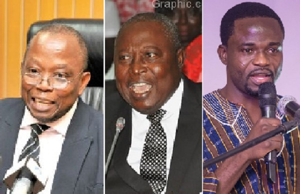 Combination photo (L - R) Domelevo, Amidu, Manasseh