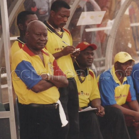 Cecil Jones Attuquayefio won the CAF Confederations Cup with Hearts