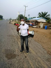 Adaklu District Director of the NCCE, Francis Asamani