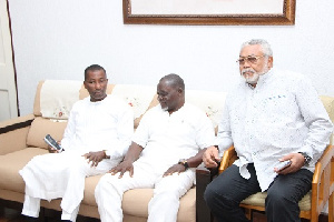 Kenpong and Azumah Nelson were close friends of Jerry John Rawlings