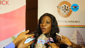 Minister for Tourism, Arts and Culture, Catherine Afeku