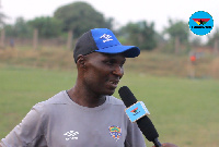 Hearts coach Edward Nii Odoom