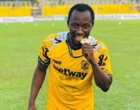 Ashgold forward, Sadick Adams