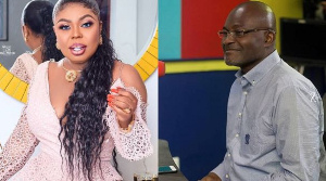 Afia Schwarzenegger and Kennedy Agyapong