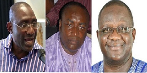 Sammy Crabbe, Kwabena Agyepong and Paul Afoko are suspended national executives of the NPP