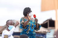 Jane Naana Opoku-Agyemang, running mate for the NDC flagbearer, John Dramani Mahama