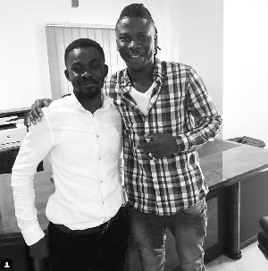 Nana Appiah Mensah and Stonebwoy