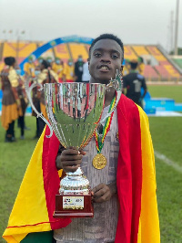 Black Satellites midfielder, Matthew Anim Cudjoe