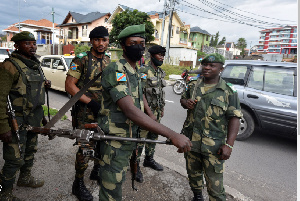 Security forces are reportedly trying to retake the Kitshanga town