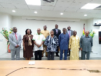 Members of the 11-member board of governors in a photo