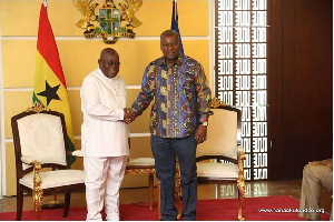 President Nana Addo Dankwa Akufo-Addo and former President John Mahama