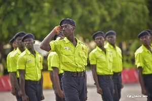 Community Protection Assistants at a parade