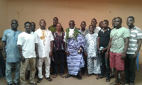 The Bediako Royal Clan of Kpone in a group picture