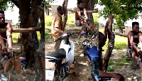 John Ada was arrested for stealing motorbikes