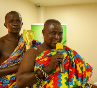 Nana Kuntuma spoke on behalf of the Nifahene of the Sunyani Traditional Council