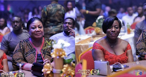 Rebecca Akufo-Addo, First Lady of Ghana and Catherine Afeku, Minister for tourism,arts and culture